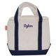 Personalized Navy Striped Insulated Lunch Tote Image 6 of 7